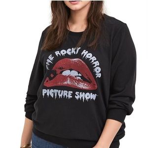 👄 NWT Torrid Rocky Horror Picture Show Sweatshirt • Size 4X